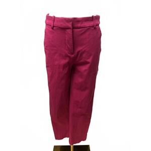 Chic J Crew Pink Cropped Trousers